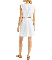 Splendid Dawson Linen Blend Mini Dress