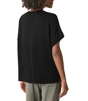 Splendid Eco Super Soft Knit Crew Neck Short Sleeve Tee