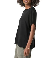Splendid Eco Super Soft Knit Crew Neck Short Sleeve Tee