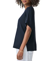 Splendid Eco Super Soft Knit Crew Neck Short Sleeve Tee