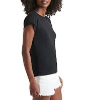 Splendid Faye Crew Neck Short Sleeve Tee