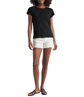 Splendid Faye Crew Neck Short Sleeve Tee