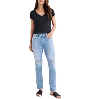 Splendid Faye V-Neck Short Sleeve T-Shirt