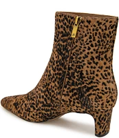 Splendid July Cheetah Print Calf Hair Dress Booties