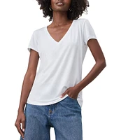 Splendid Kate V-Neck Short Sleeve Tee