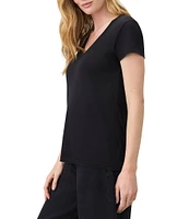 Splendid Kate V-Neck Short Sleeve Tee