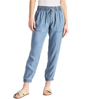 Splendid Lakeside Indigo Flap Pocket Joggers