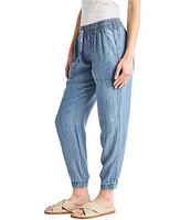Splendid Lakeside Indigo Flap Pocket Joggers