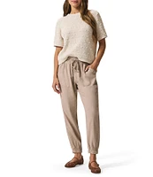 Splendid Lakeside Knit Mid Rise Jogger Pants