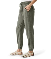 Splendid Lakeside Knit Mid Rise Jogger Pants