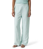 Splendid Layla Knit Striped Mid Rise Lounge Pants