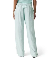 Splendid Layla Knit Striped Mid Rise Lounge Pants