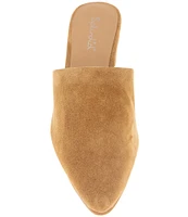 Splendid Lorelei Suede Block Heel Mules