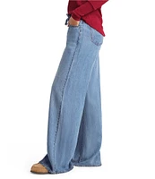 Splendid Lounge Denim Wide Leg Pants