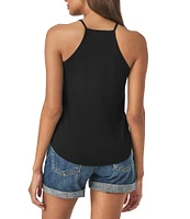 Splendid Marina Knit Crew Neck Sleeveless Tank