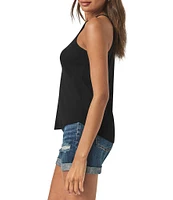 Splendid Marina Knit Crew Neck Sleeveless Tank