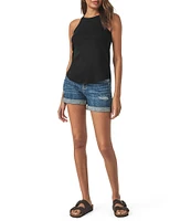 Splendid Marina Knit Crew Neck Sleeveless Tank