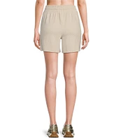 Splendid Scuba Stretch Knit Drawstring Shorts