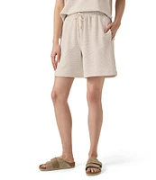 Splendid Scuba Stretch Knit Drawstring Shorts