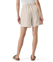 Splendid Scuba Stretch Knit Drawstring Shorts