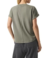 Splendid Skye Crew Neck Short Sleeve Tee