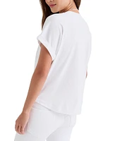 Splendid Skye Crew Neck Short Sleeve Tee