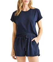 Splendid Skye Crew Neck Short Sleeve Tee