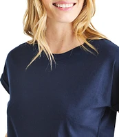 Splendid Skye Crew Neck Short Sleeve Tee