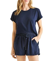Splendid Skye Crew Neck Short Sleeve Tee