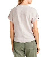 Splendid Skye Crew Neck Short Sleeve Tee