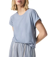 Splendid Skye Crew Neck Short Sleeve Tee