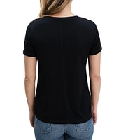 Splendid Sloane Scoop Neck Short Sleeve T-Shirt