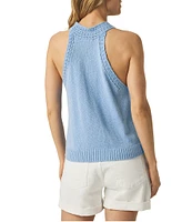 Splendid Talula Knit Crew Neck Sleeveless Tank Top