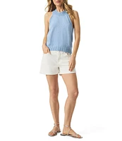 Splendid Talula Knit Crew Neck Sleeveless Tank Top