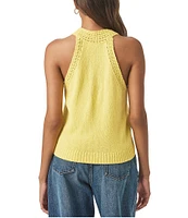 Splendid Talula Knit Crew Neck Sleeveless Tank Top