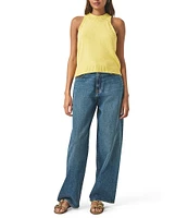 Splendid Talula Knit Crew Neck Sleeveless Tank Top