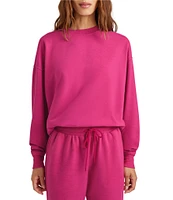 Splendid Tamara Supersoft Crew Neck Long Sleeve Pullover Shirt