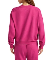 Splendid Tamara Supersoft Crew Neck Long Sleeve Pullover Shirt