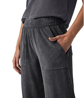 Splendid Taryn Terry Knit Mid Rise Cropped Lounge Pants