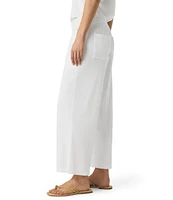 Splendid Taryn Terry Knit Mid Rise Cropped Lounge Pants