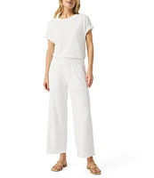 Splendid Taryn Terry Knit Mid Rise Cropped Lounge Pants
