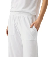 Splendid Taryn Terry Knit Mid Rise Cropped Lounge Pants