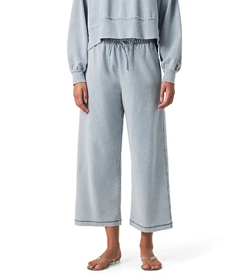 Splendid Terry Knit Mid Rise Lounge Crop Coordinating Pants