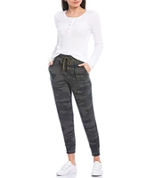Splendid Thermal Forever Henley Long Sleeve Shirt
