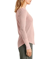 Splendid Thermal Forever Henley Long Sleeve Shirt