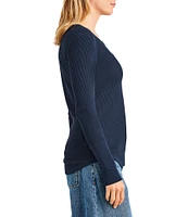 Splendid Thermal Forever Henley Long Sleeve Shirt