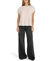 Splendid Tyra Knit Jersey Short Sleeve Tee