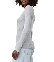 Splendid Valley Ribbed V-Neck Tee
