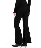 Splendid x Cella Jane Blog High Waist Flat Front Flare Full Length Pant