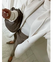 Splendid x Cella Jane Blog Knit Turtleneck Long Sleeve Pullover Layering Sweater